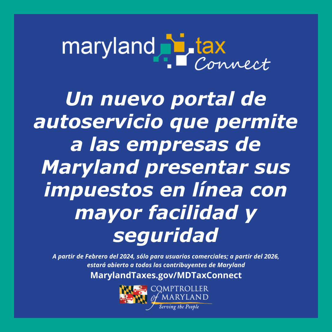 Maryland Tax Connect Spanish Image 6